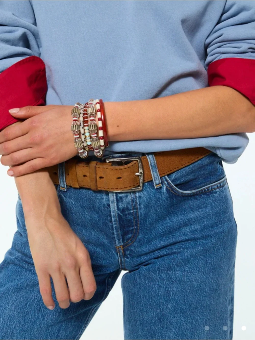 NWOT Roxanne Assoulin The Crimp Bracelet